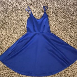 Blue Mini Dress
